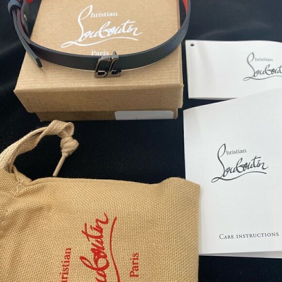 Christian Louboutin Authentic logo bracelet made in Italy - Picture 2 of 7